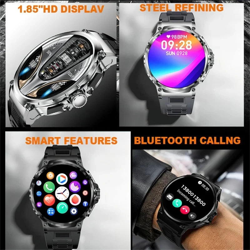 New 1.85-inch Ultra HD Smartwatch