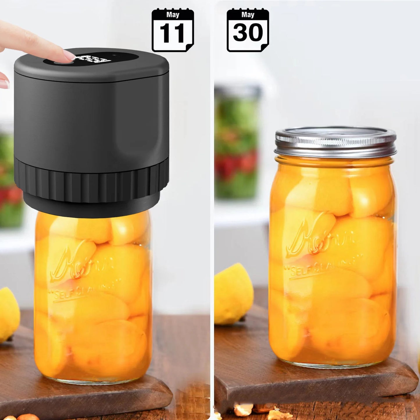 Electric Mason Jar Vacuum Sealer Kit - Lipatrend 